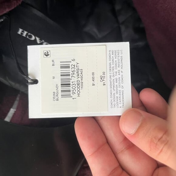 Lil Nas X Coach Hooded Varsity Jacket - Picture 5 of 5